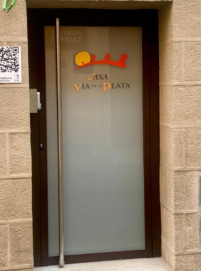 Appartamento Casa Via De La Plata Caces Esterno foto